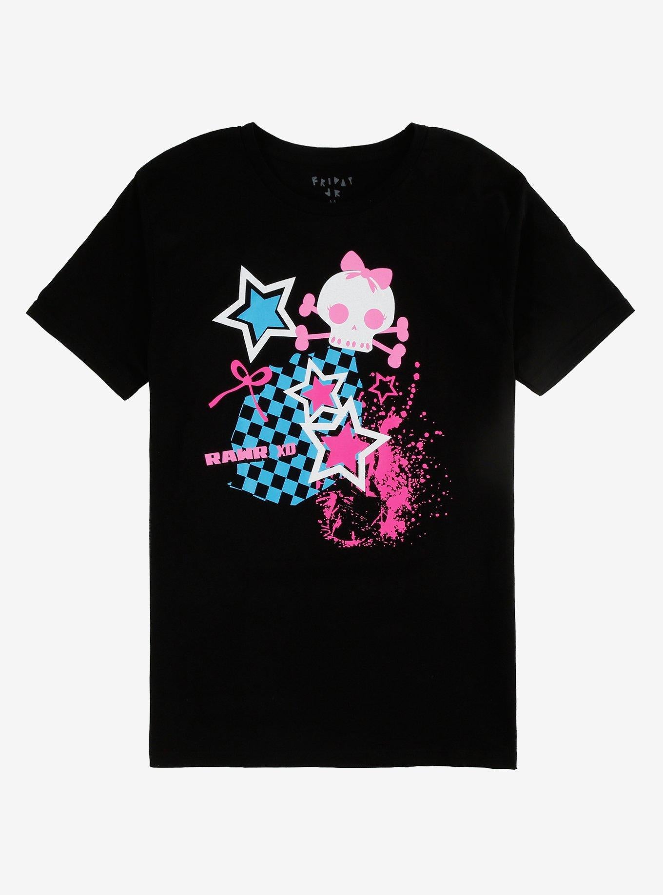 Rawr Skull Star T-Shirt | Premium Unisex T-Shirt, Trending Graphic Tee