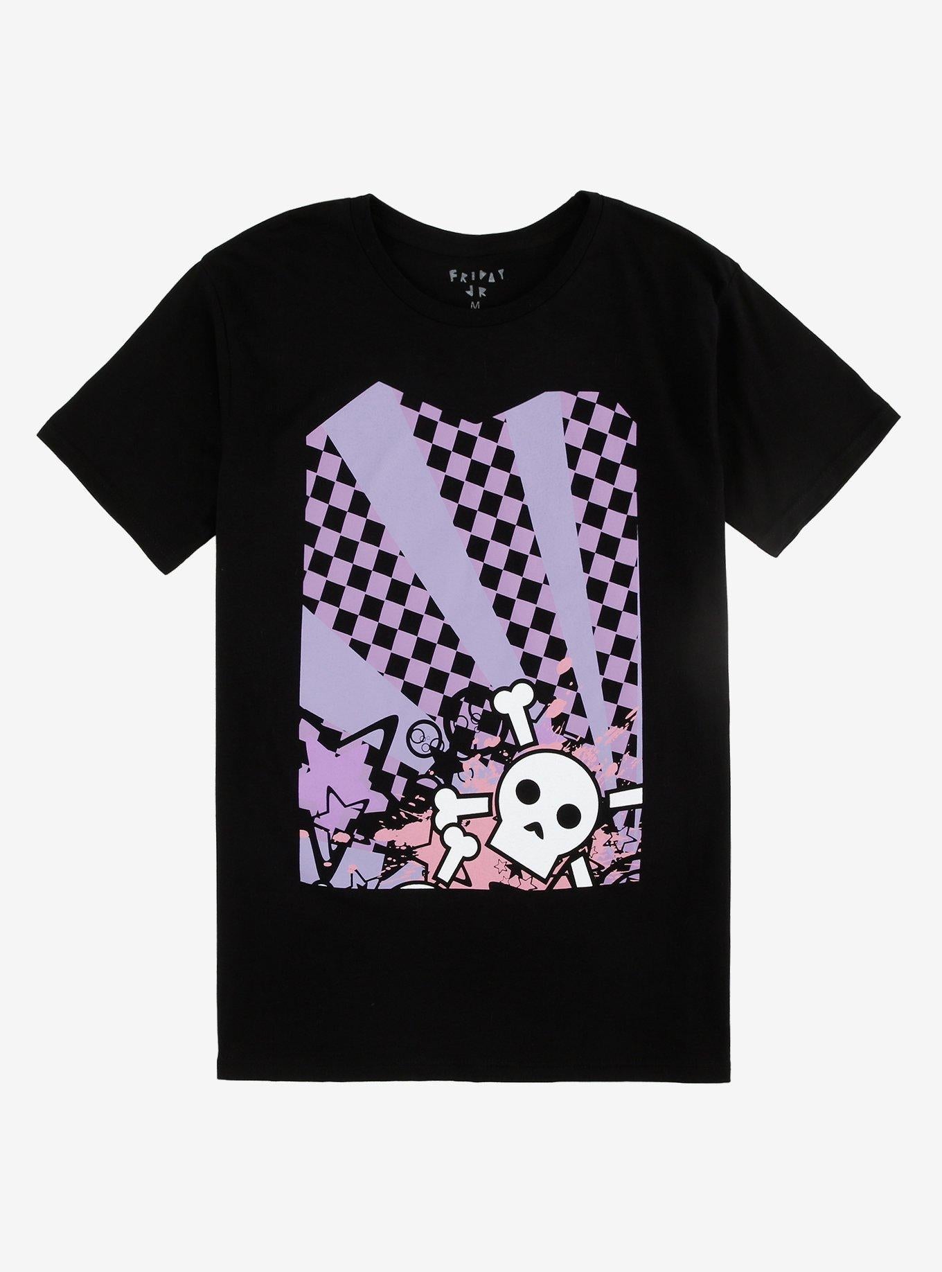 Scene Kid Skull T-Shirt By Friday Jr | Premium Unisex T-Shirt, Trending Graphic Tee