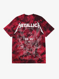 Metallica Skull Red Wash T-Shirt | Premium Unisex T-Shirt, Trending Graphic Tee