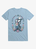 Disney The Nightmare Before Christmas Jack and Sally Flowers T-Shirt Hot Topic Exclusive T-Shirt | Best-Selling Artwork | Top Pick For Fans
