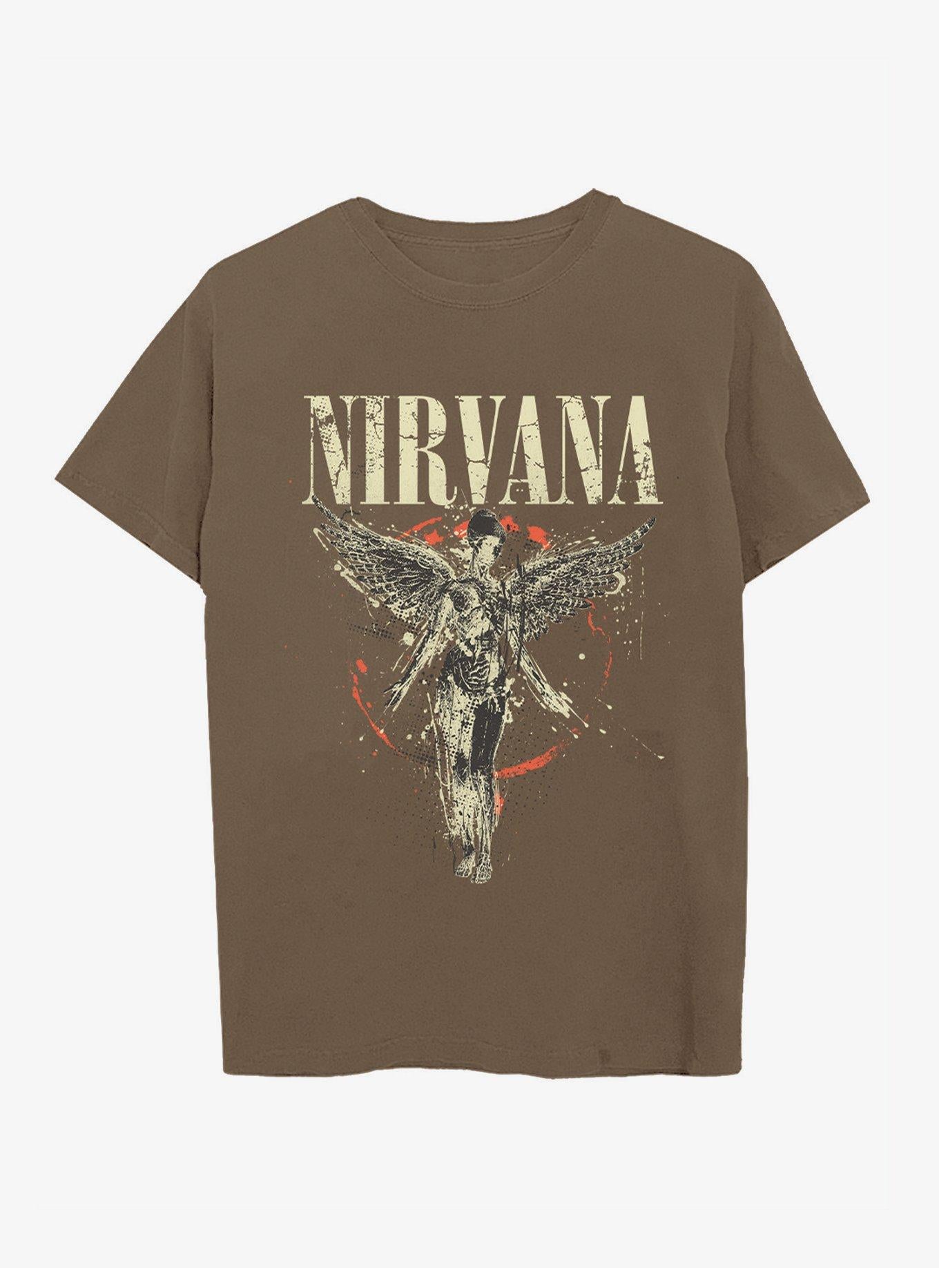Nirvana In Utero Brown T Shirt