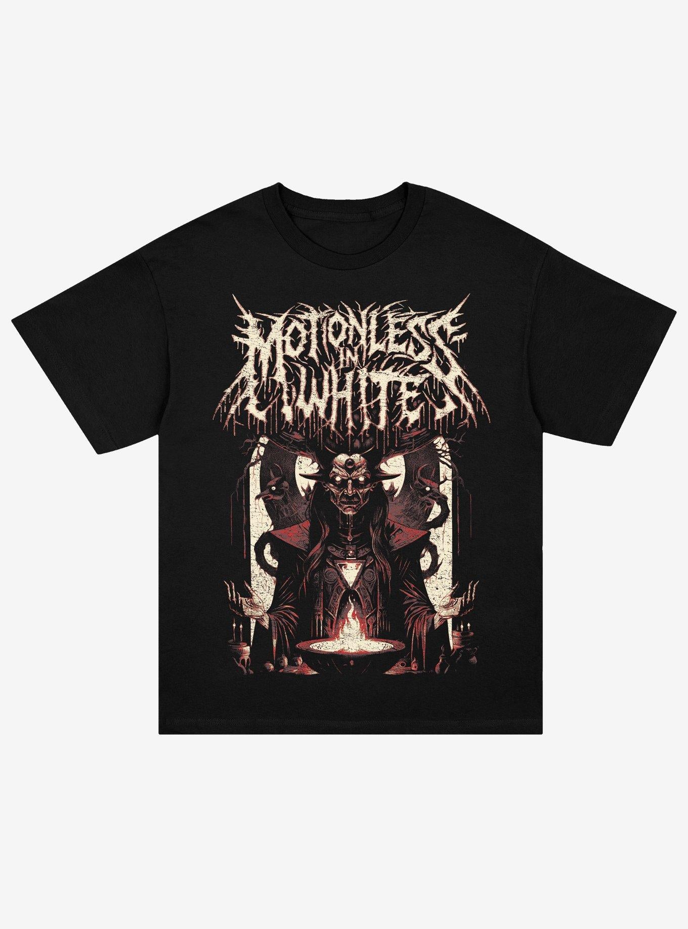 Motionless In White Spellcaster T-Shirt | Premium Unisex T-Shirt, Trending Graphic Tee