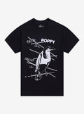 Poppy Theyre All Around Us Crow T Shirt