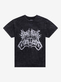 Bring Me Horizon Logo Mineral Wash T Shirt