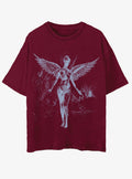 Nirvana In Utero Burgundy T Shirt