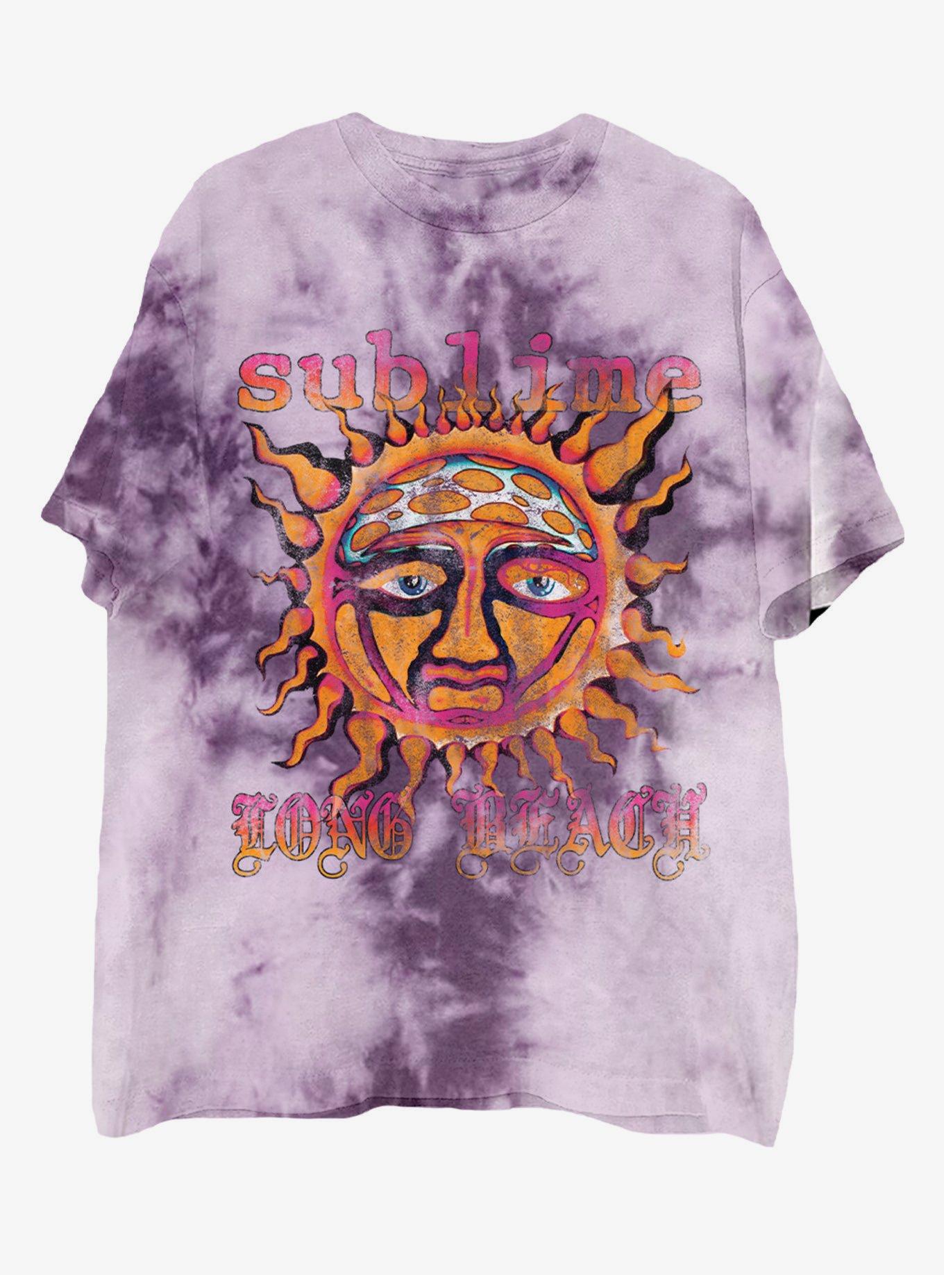 Sublime Sun Purple Tie Dye T Shirt