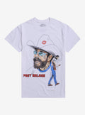 Post Malone Cowboy Portrait Sketch T-Shirt | Premium Unisex T-Shirt, Trending Graphic Tee