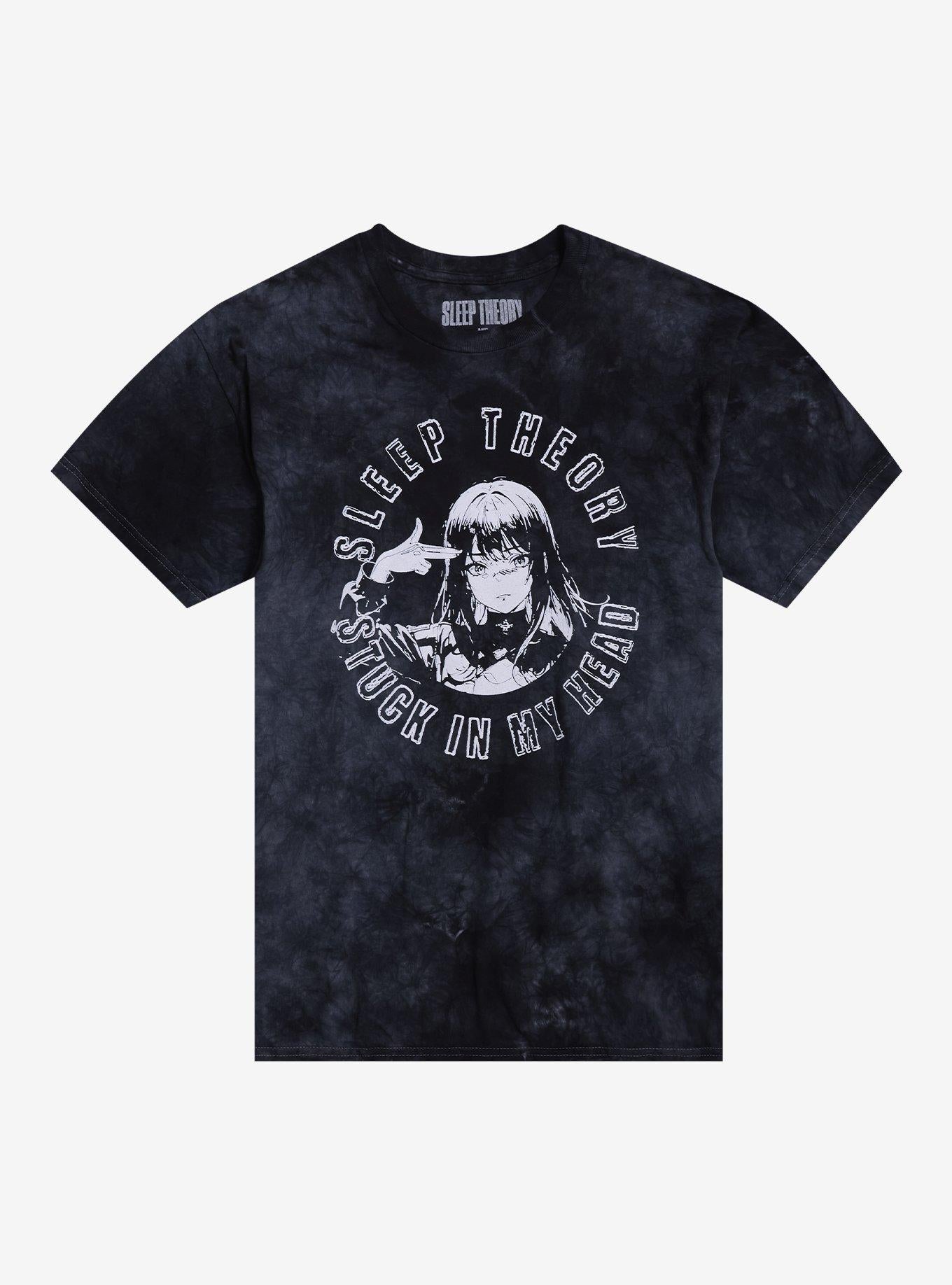 Sleep Theory Stuck In My Head Cloud Wash T-Shirt | Premium Unisex T-Shirt, Trending Graphic Tee
