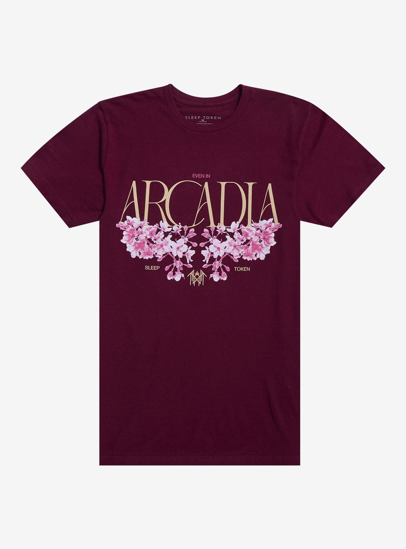 Sleep Token Even In Arcadia Flowers T-Shirt | Premium Unisex T-Shirt, Trending Graphic Tee