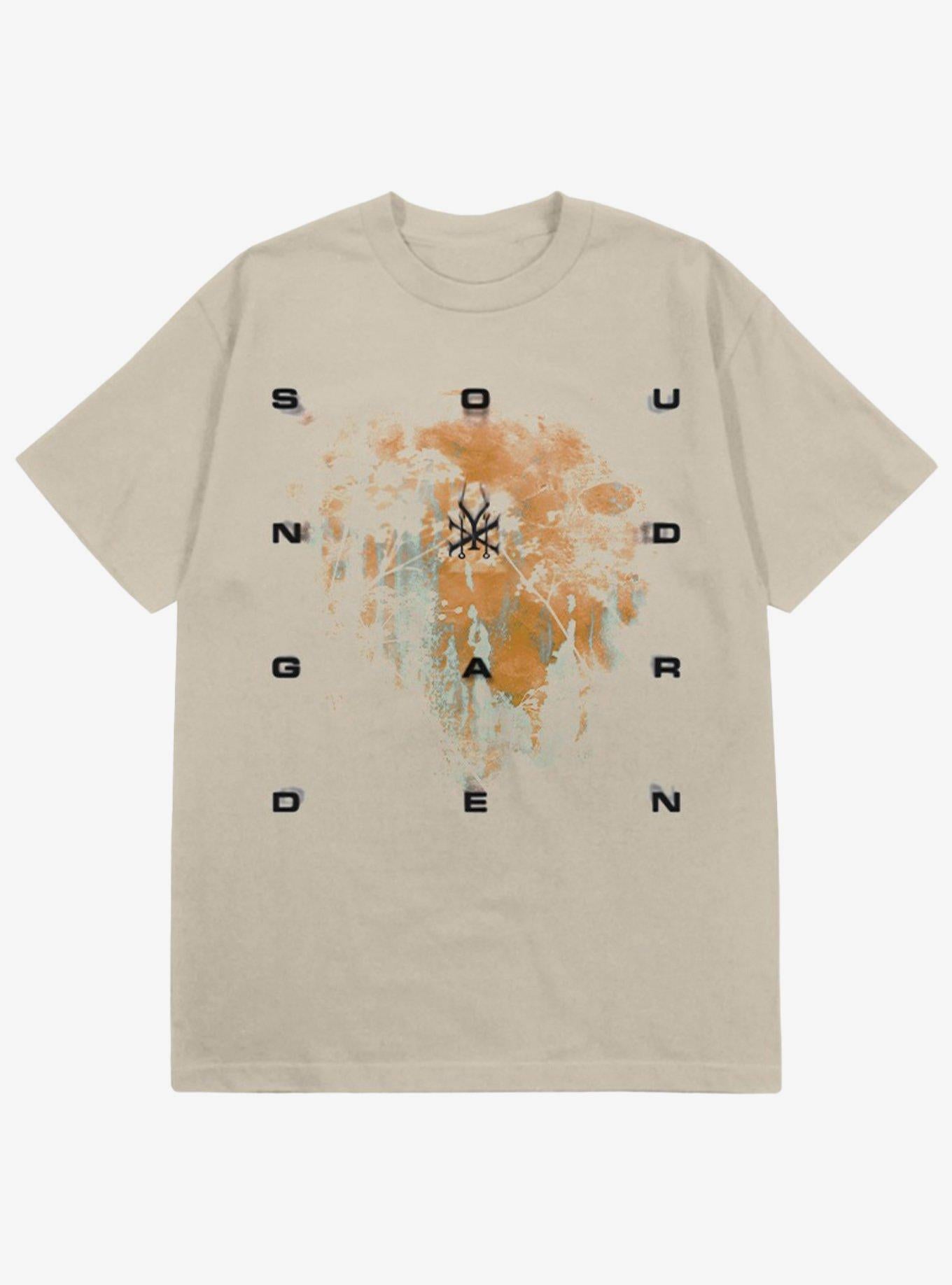 Soundgarden Logo Splatter T Shirt
