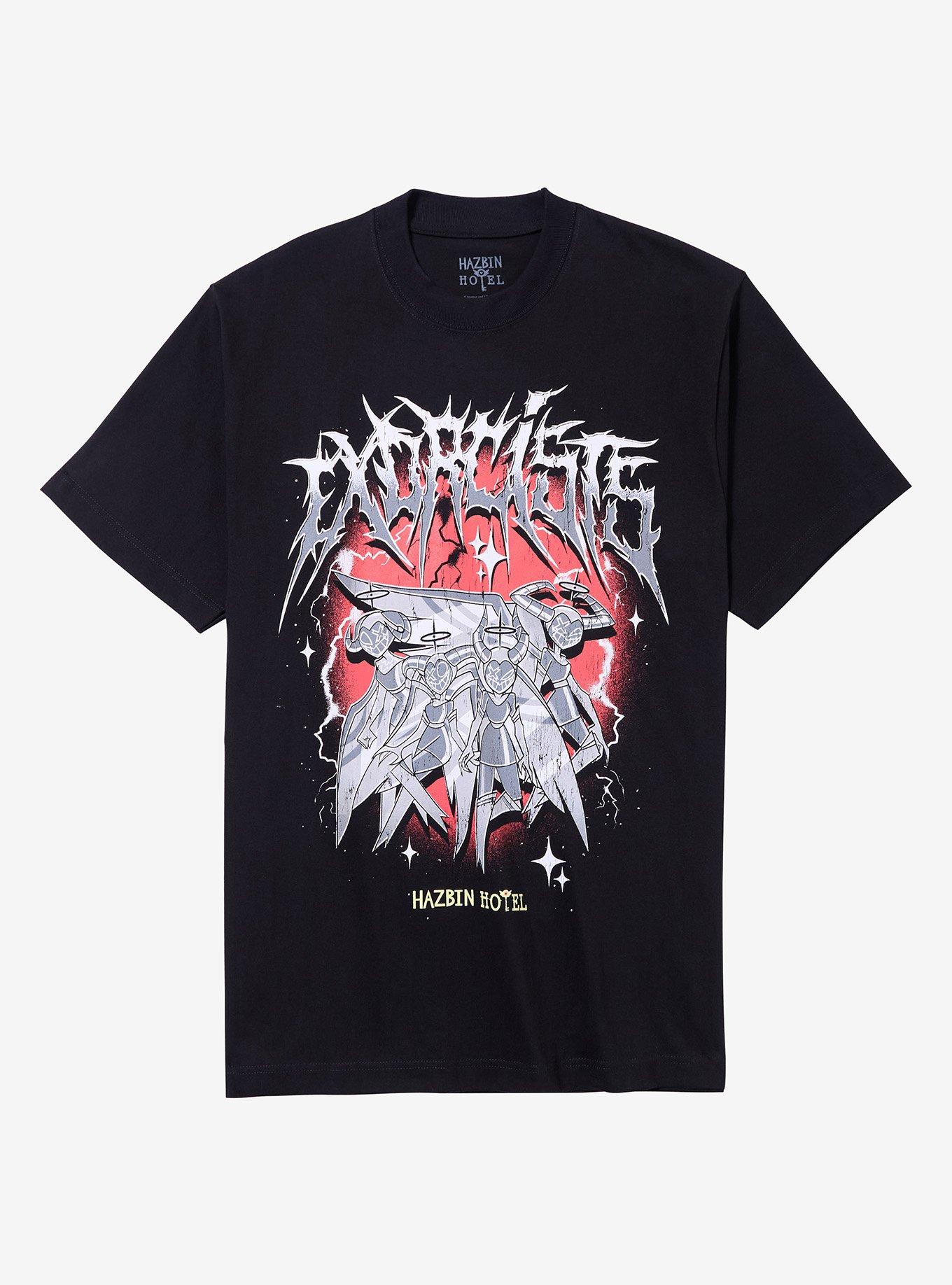 Hazbin Hotel Exorcists Metal T Shirt