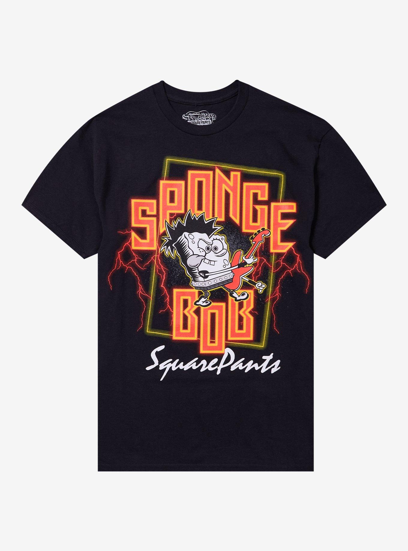 Spongebob Squarepants Electric Guitar T Shirt