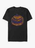 Disney The Nightmare Before Christmas Pumpkin Text T-Shirt