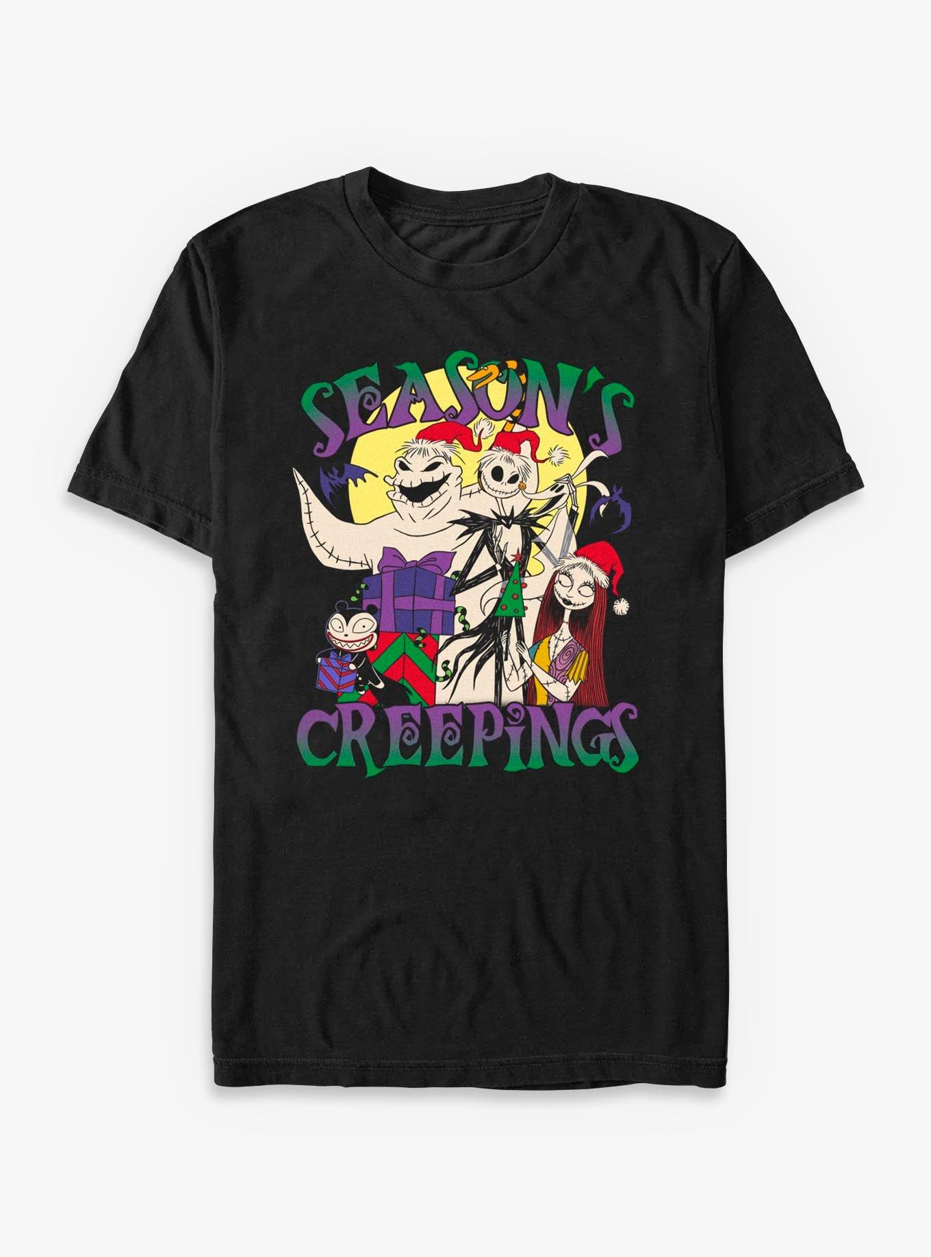 Disney The Nightmare Before Christmas Season's Creepings T-Shirt T-Shirt | Aesthetic Graphic | Trending Now
