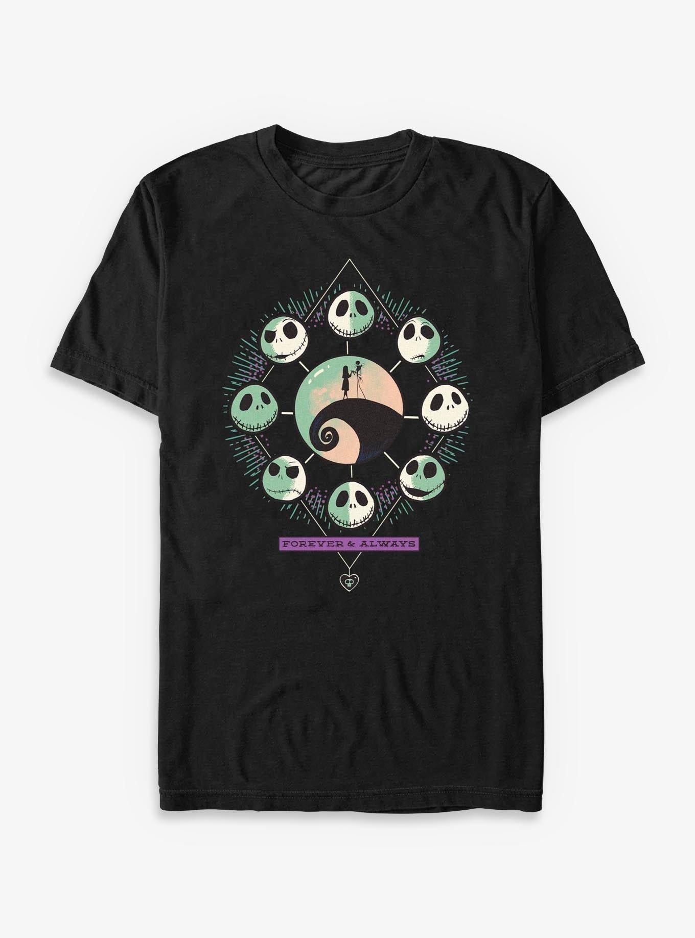Disney The Nightmare Before Christmas Sally & Jack Forever And Always T-Shirt