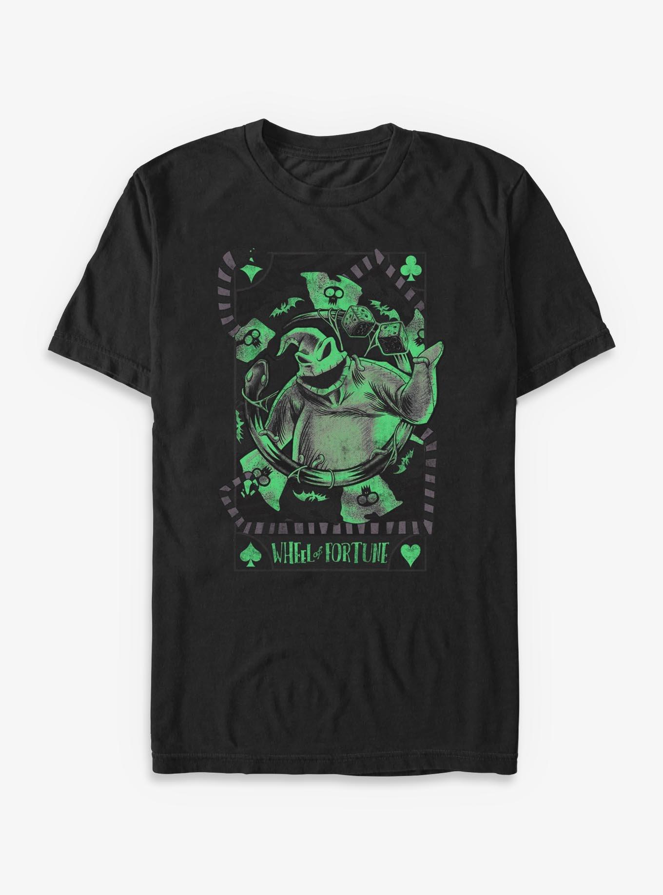 Disney The Nightmare Before Christmas Oogie Boogie Tarot Card T-Shirt