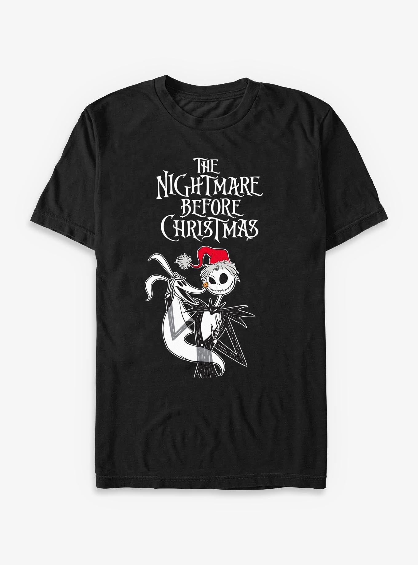Disney The Nightmare Before Christmas Jack Santa Hat Zero T-Shirt T-Shirt | Best-Selling Artwork | High Demand Item