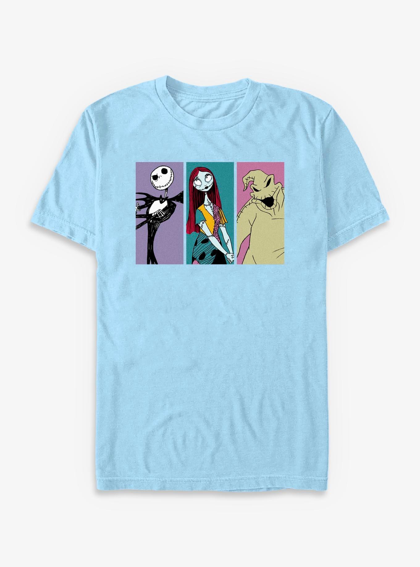 Disney The Nightmare Before Christmas Squared Group T-Shirt