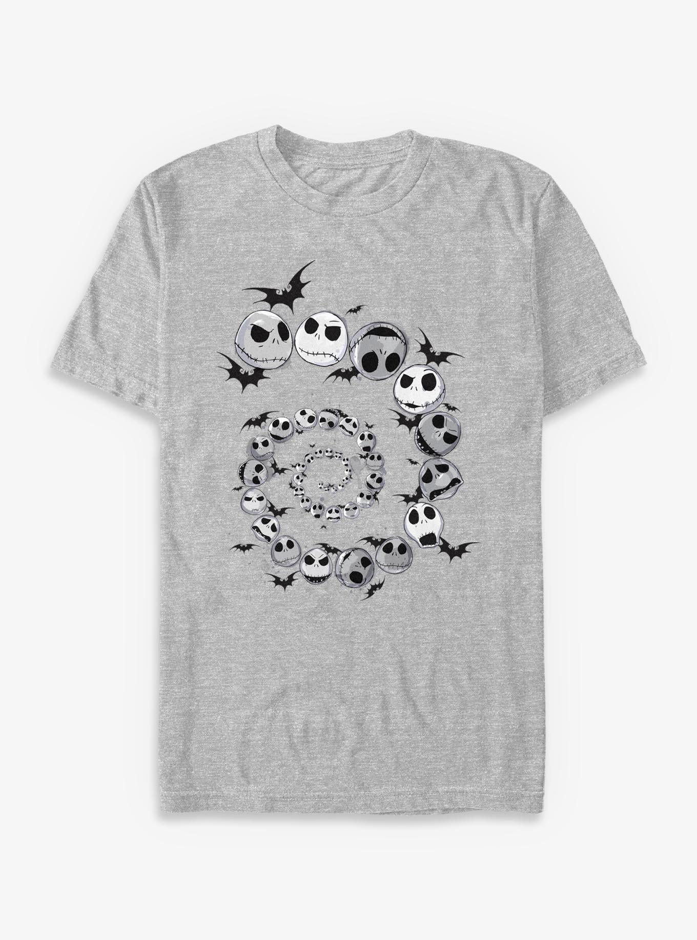 Disney The Nightmare Before Christmas Spiral Jack Head T-Shirt