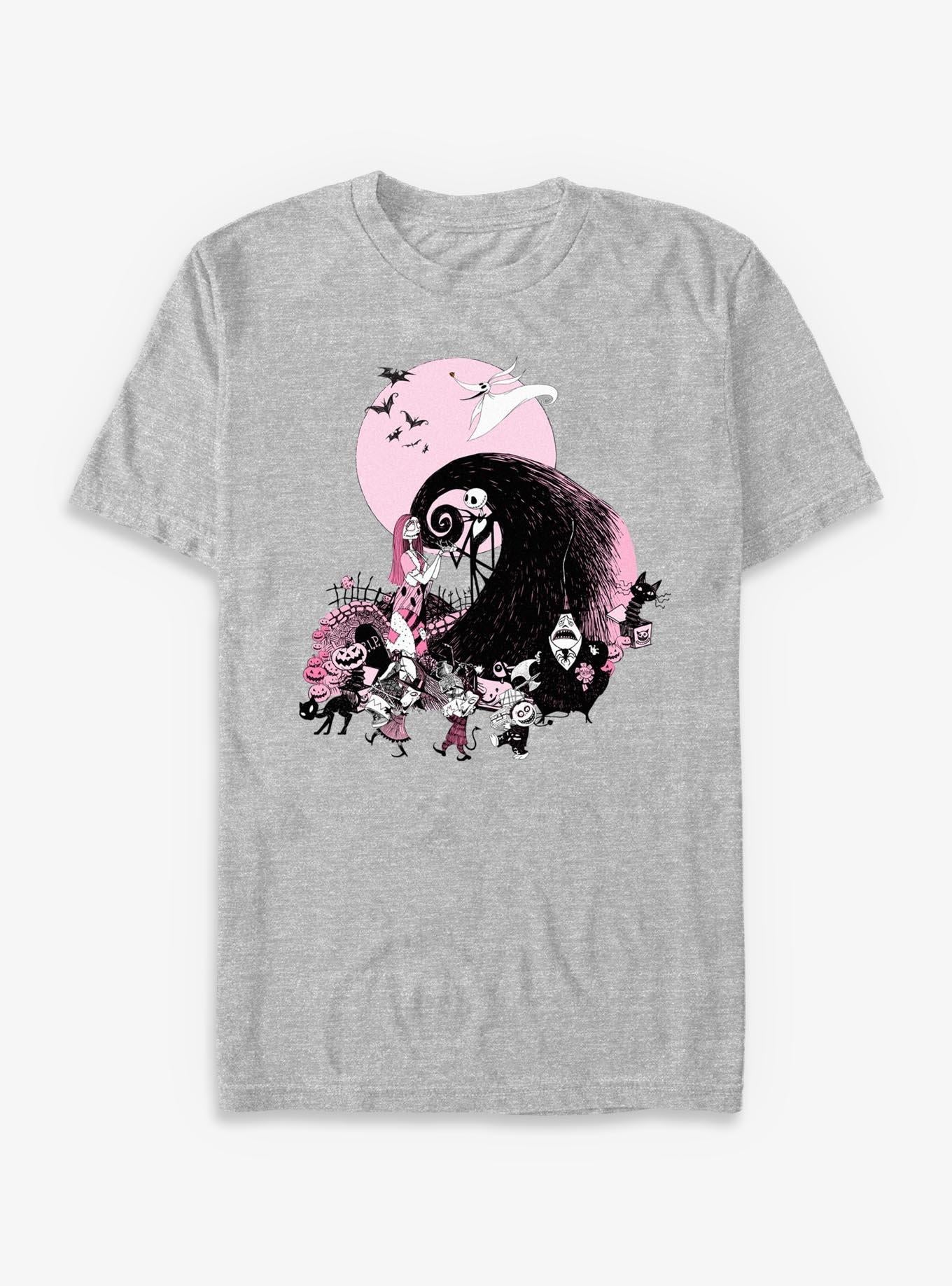 Disney The Nightmare Before Christmas Classic Scene Group T-Shirt T-Shirt | Trending Design | Must-Have Style