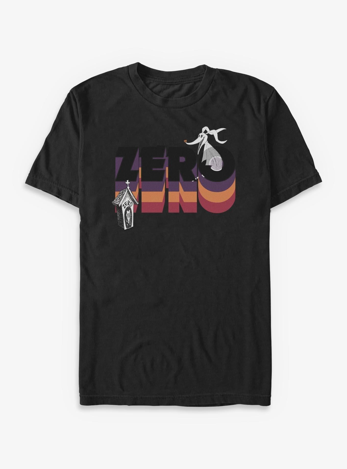 Disney The Nightmare Before Christmas Zero Retro Highlight T-Shirt