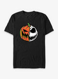 Disney The Nightmare Before Christmas Pumpkin Jack Split Face T-Shirt T-Shirt | Premium Graphic | Must-Have Style
