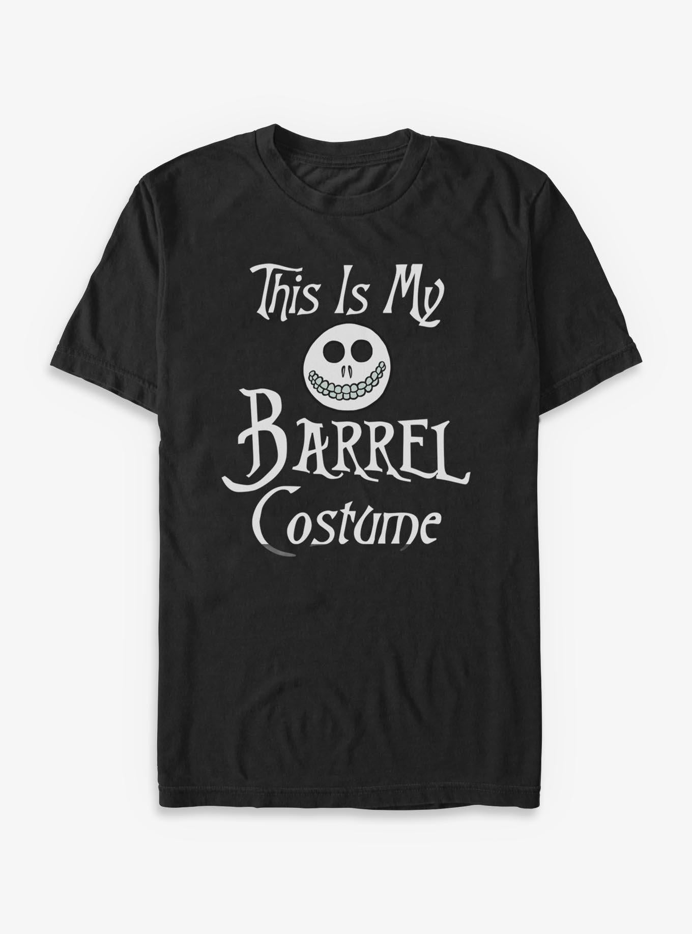 Disney The Nightmare Before Christmas Barrel Costume T-Shirt T-Shirt | High-Quality Print | High Demand Item