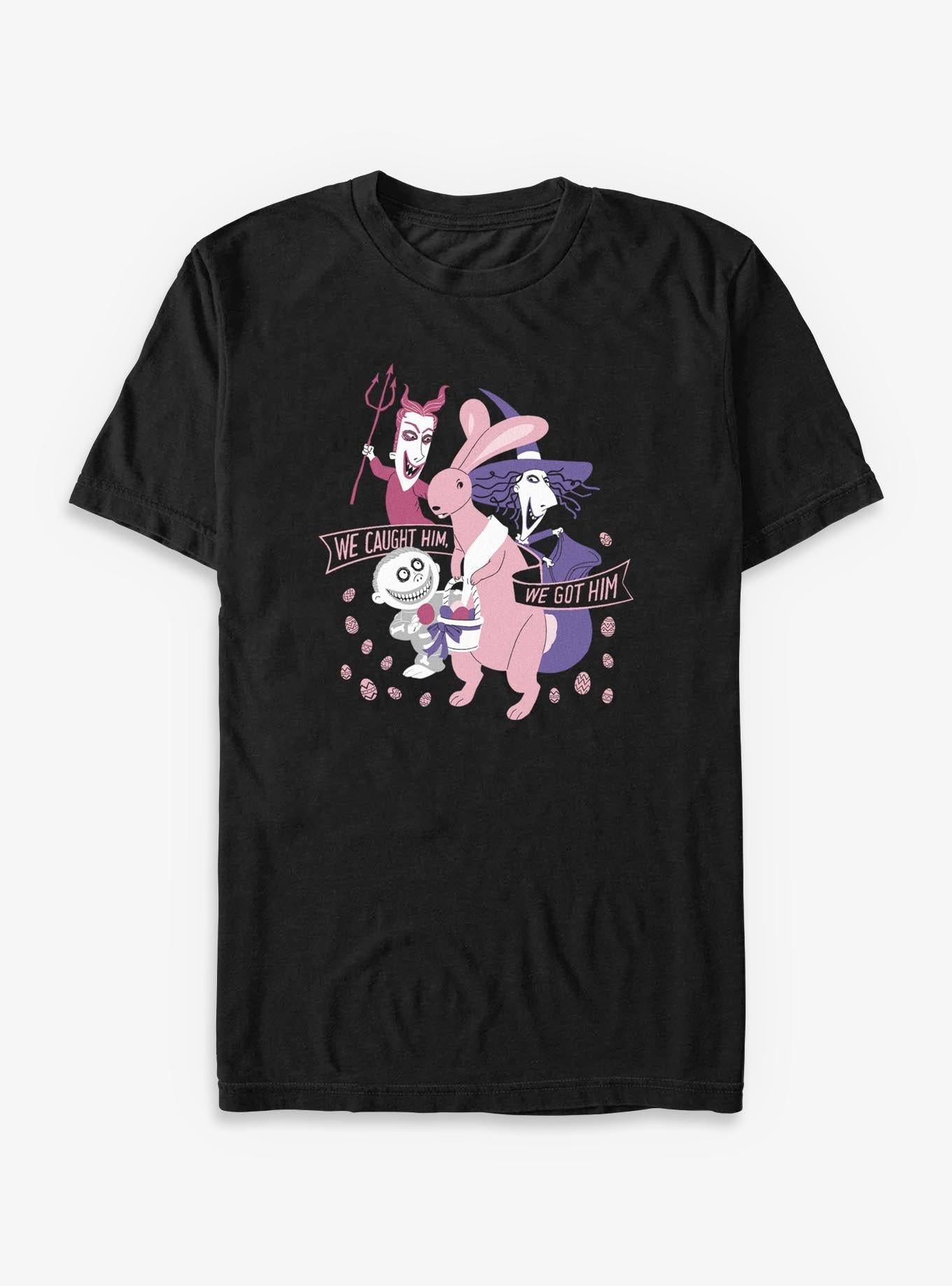 Disney The Nightmare Before Christmas We Caught Him T-Shirt T-Shirt | Viral Style | High Demand Item