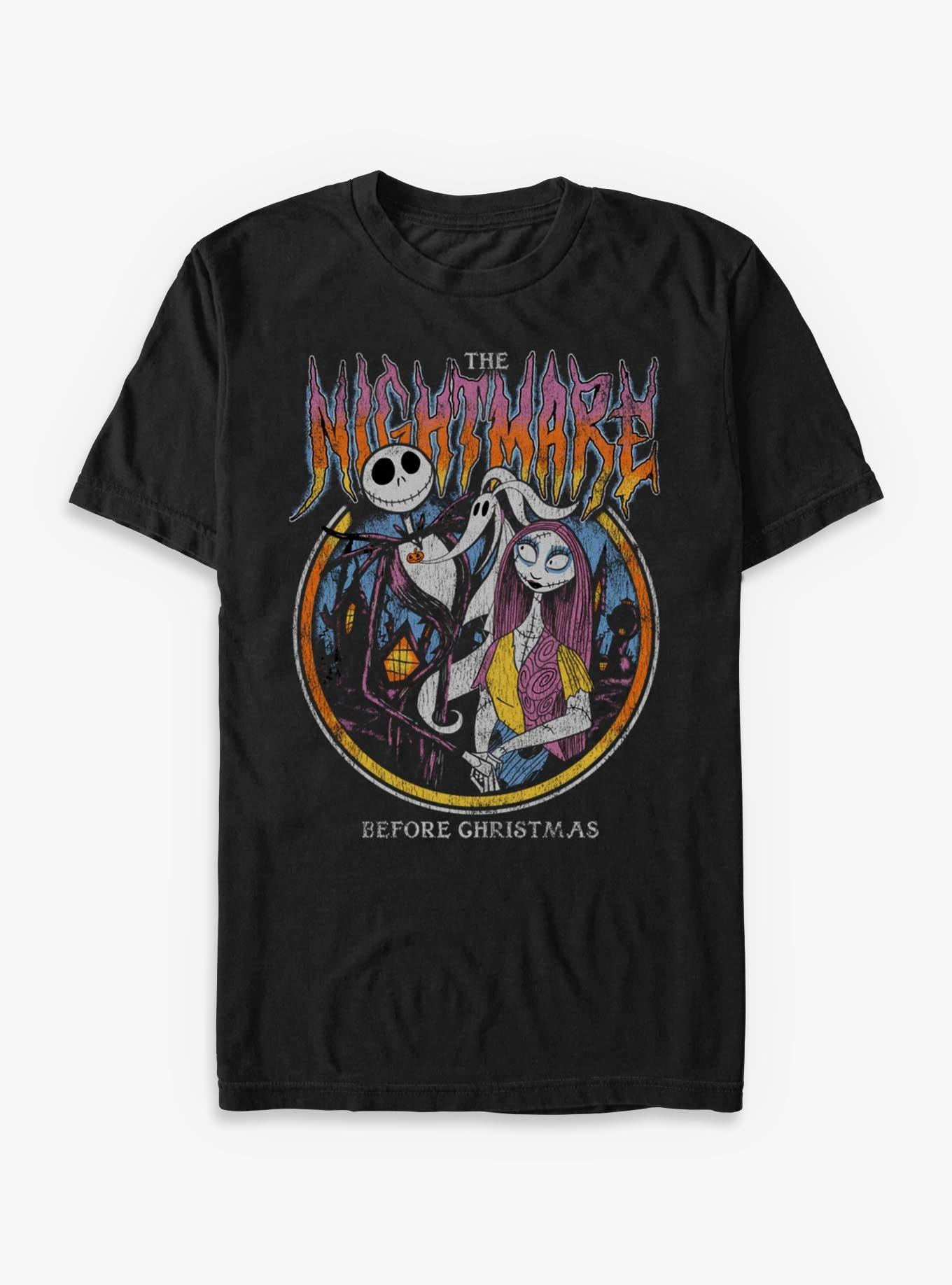 Disney The Nightmare Before Christmas Metal Circle T-Shirt