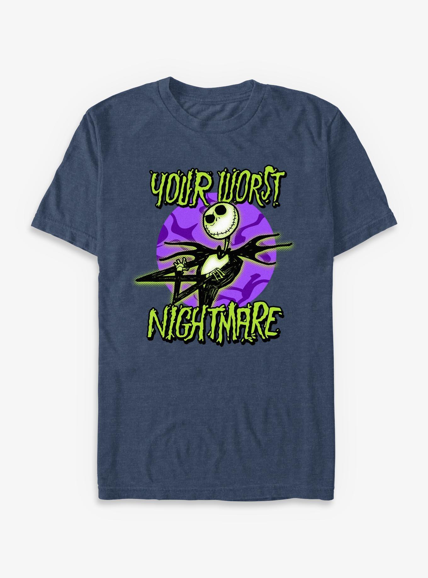 Disney The Nightmare Before Christmas Your Worst Nightmare Jack T-Shirt T-Shirt | Viral Style | Perfect For Daily Wear