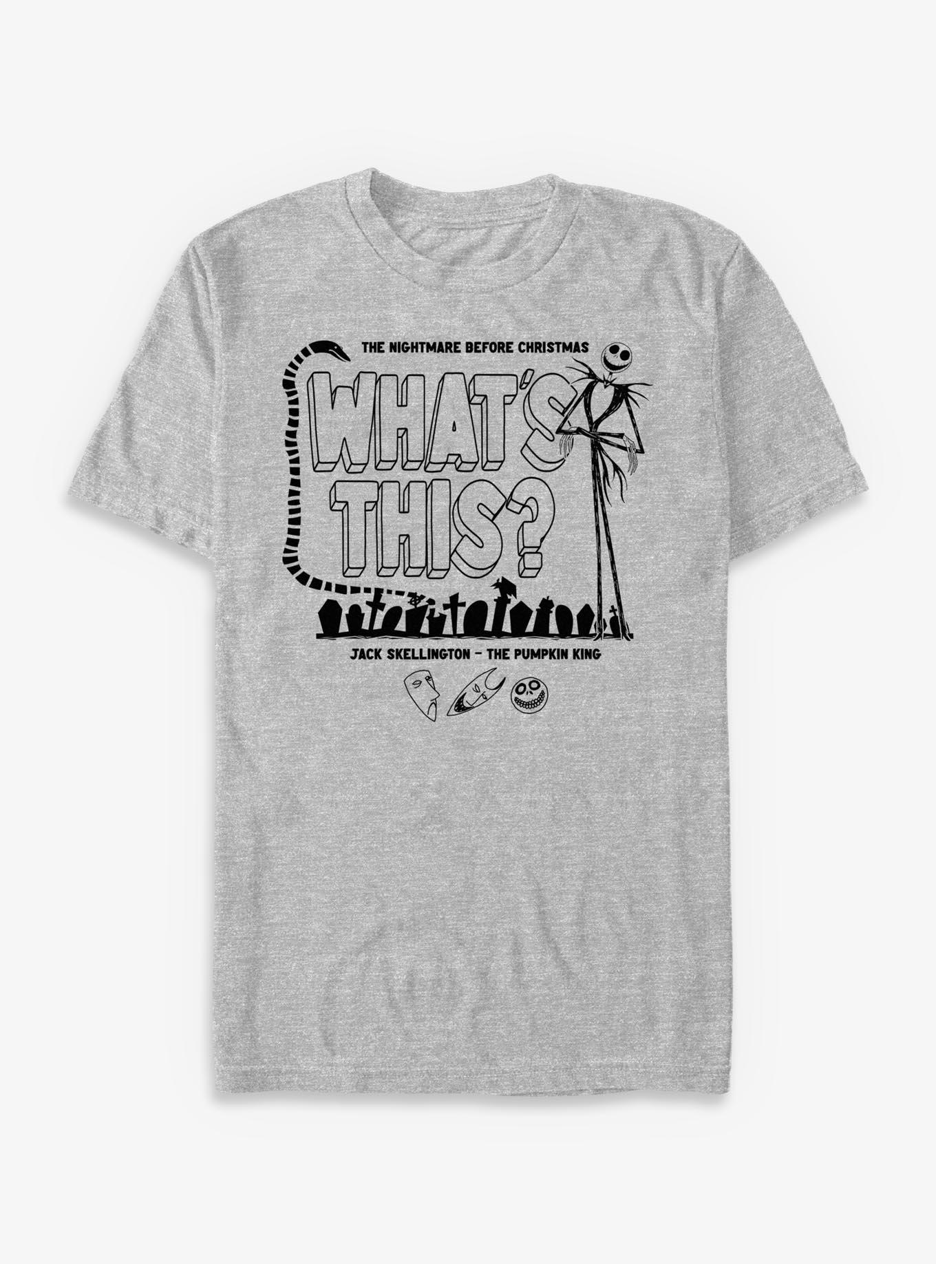 Disney The Nightmare Before Christmas Jack Cemetery T-Shirt