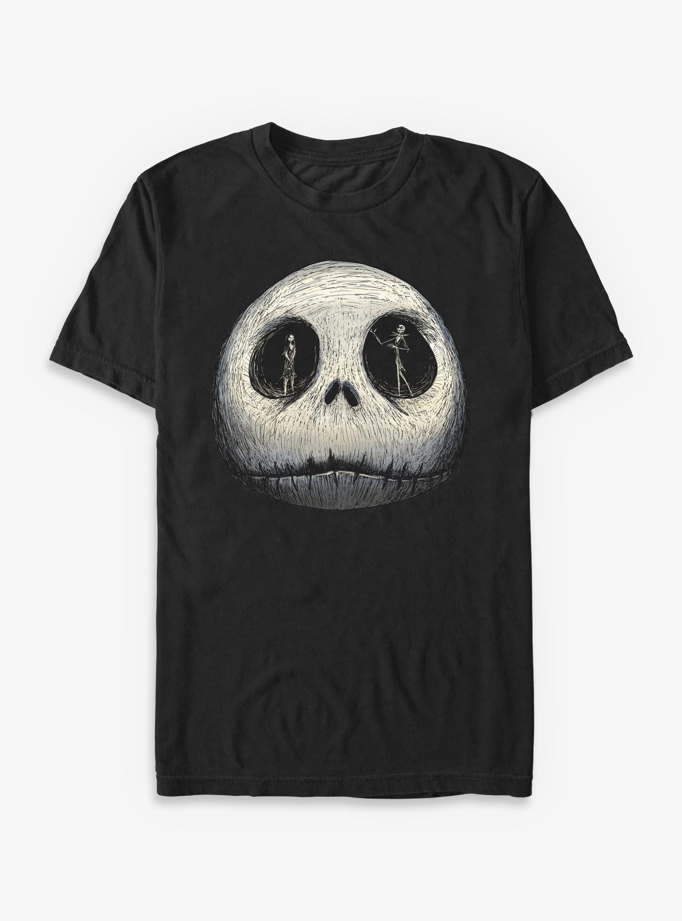 Disney The Nightmare Before Christmas Jack & Sally Inside Eyes T-Shirt