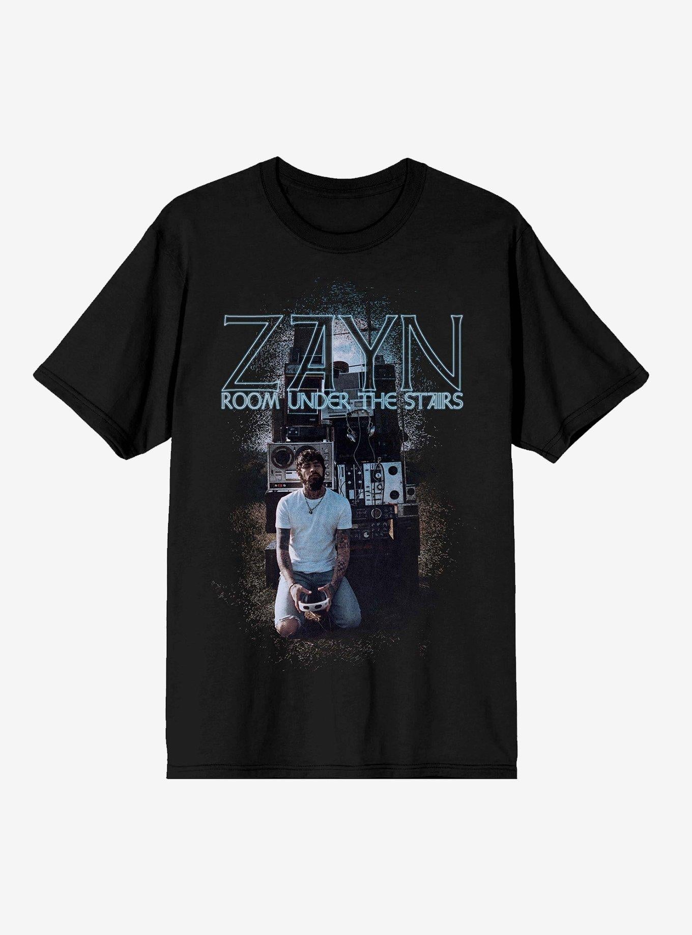 Zayn Malik Room Under The Stairs Stereos T-Shirt | Premium Unisex T-Shirt, Trending Graphic Tee