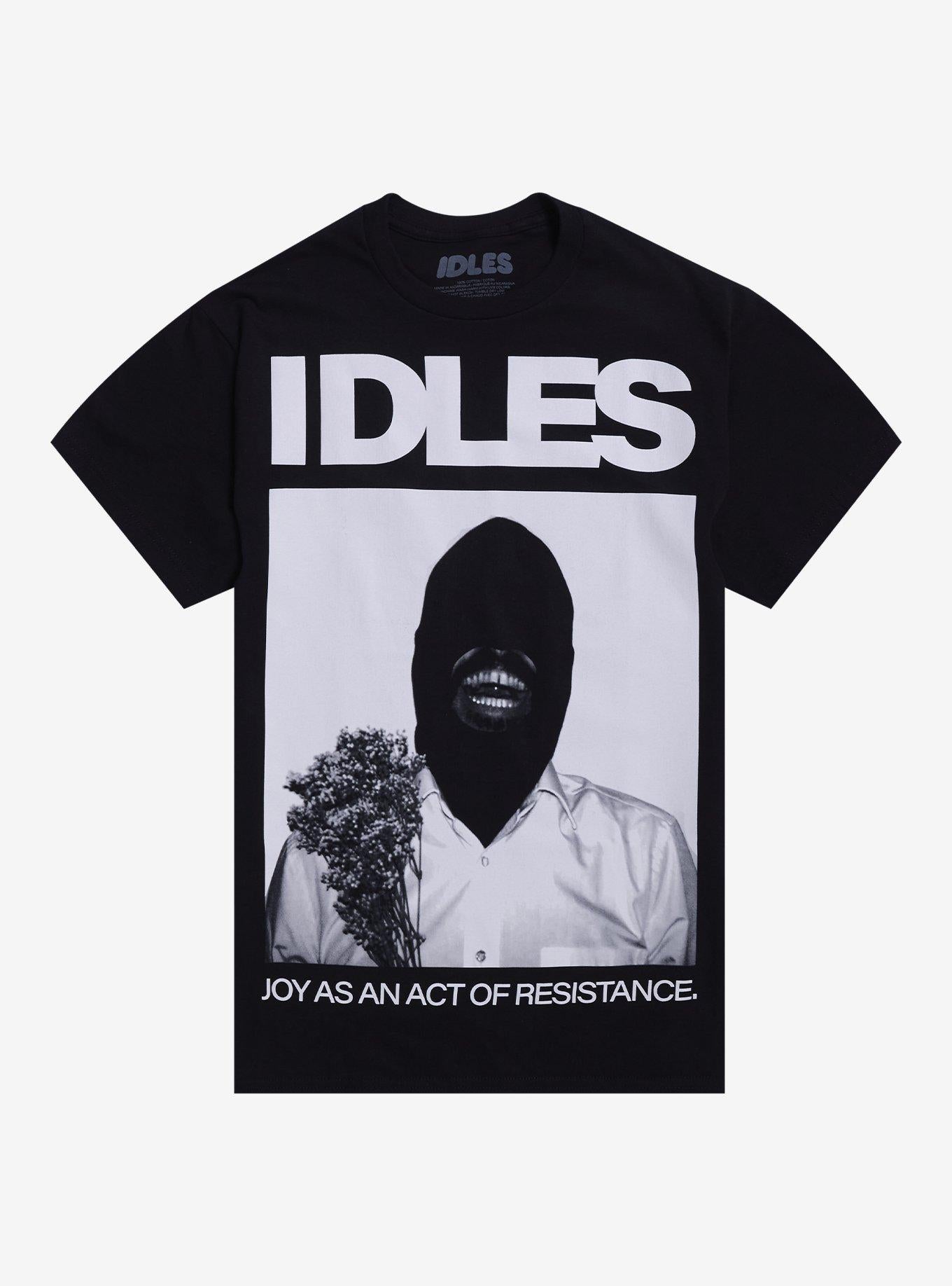 IDLES Joy As An Act Of Resistance T-Shirt | Premium Unisex T-Shirt, Trending Graphic Tee
