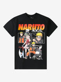 Naruto Shippuden Team 7 Panels T Shirt