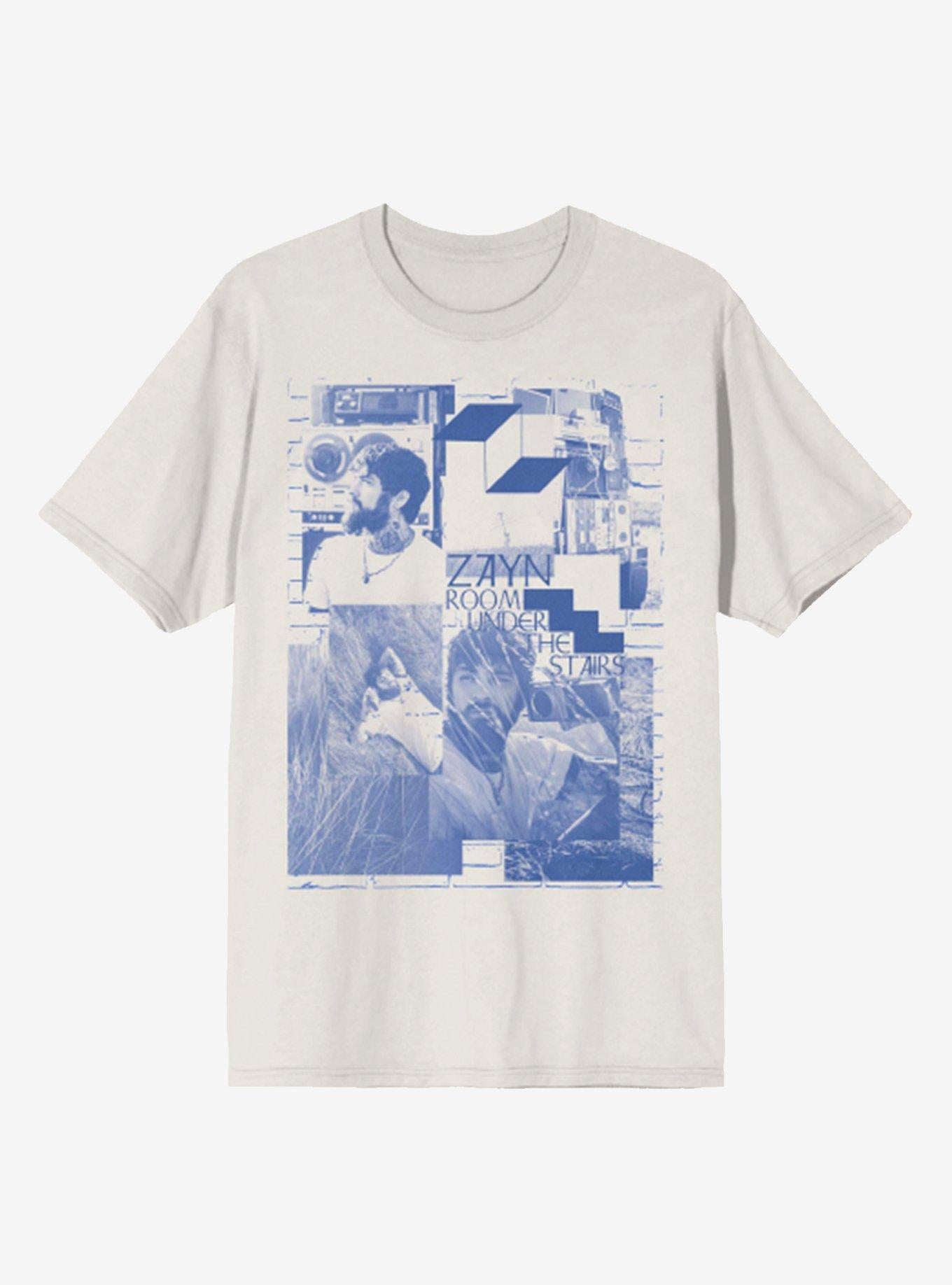 Zayn Malik Room under The Stairs Collage T-Shirt | Premium Unisex T-Shirt, Trending Graphic Tee