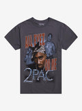 Tupac All Eyez On Me Collage T Shirt