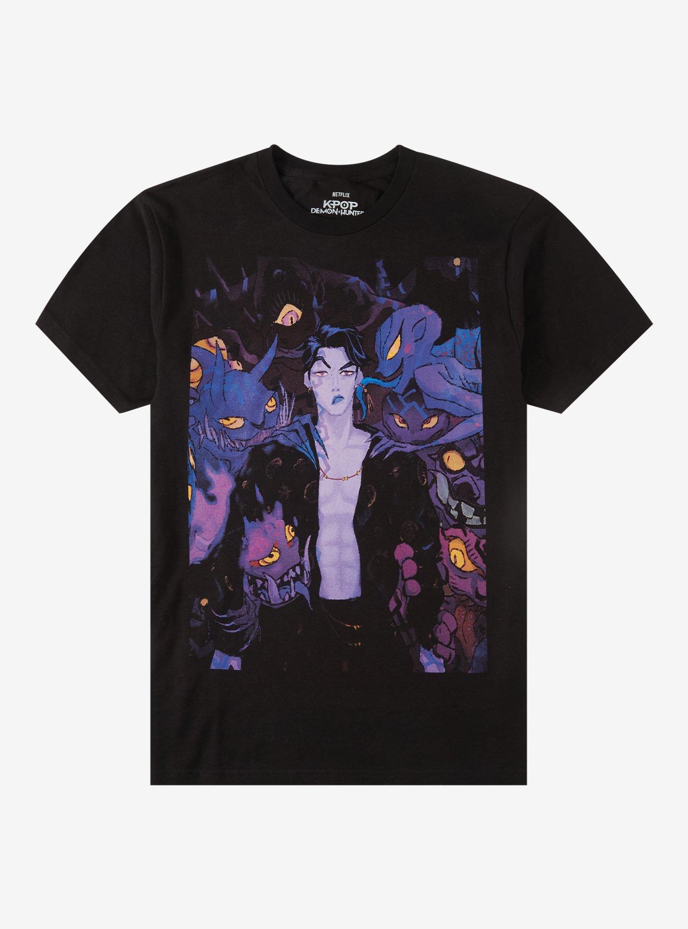 KPop Demon Hunters Jinu Demon Portrait T-Shirt | Premium Unisex T-Shirt, Trending Graphic Tee