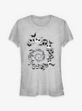 Disney The Nightmare Before Christmas Spiral Jack Head Girls T-Shirt