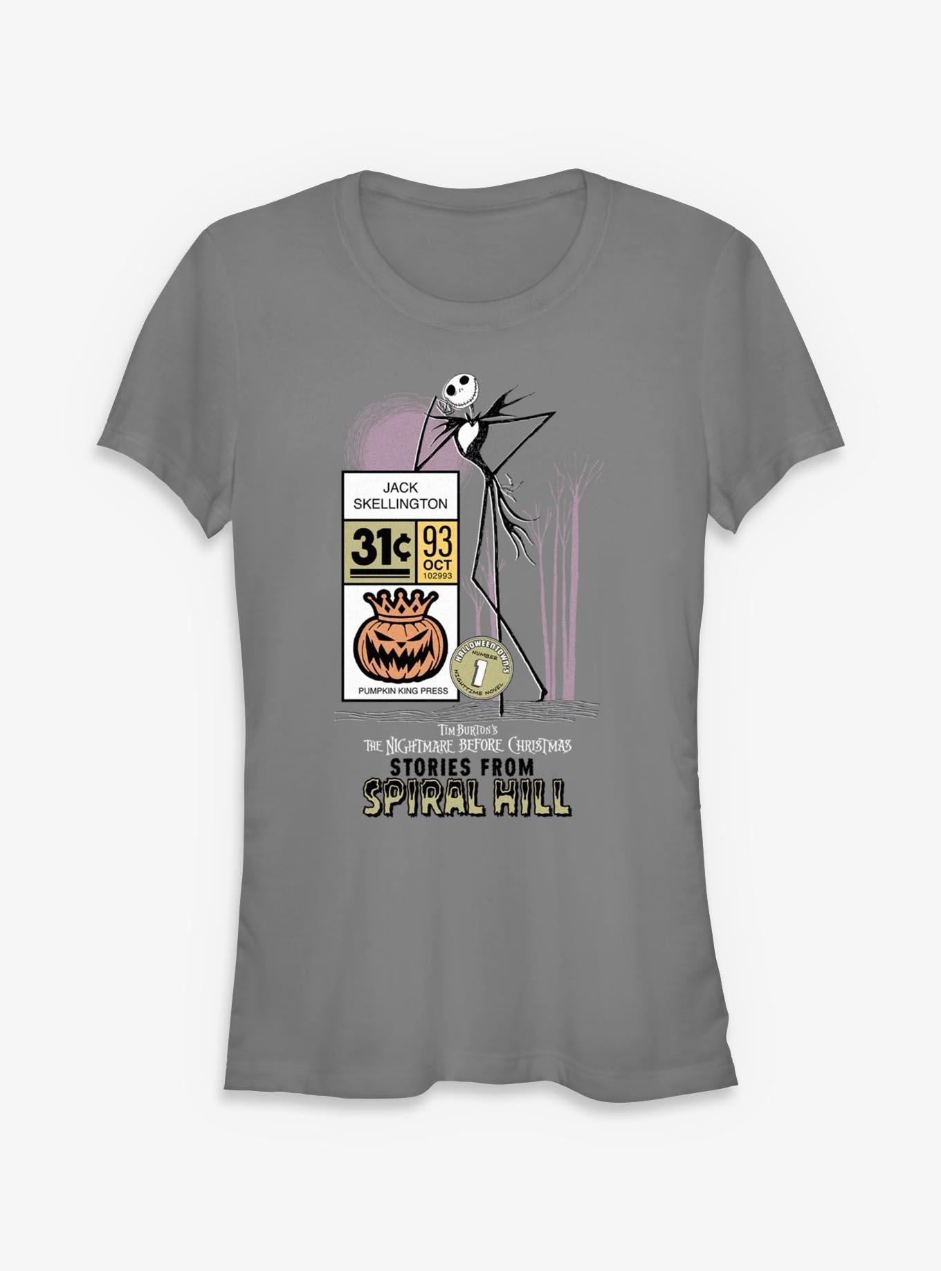Disney The Nightmare Before Christmas King Press Girls T-Shirt