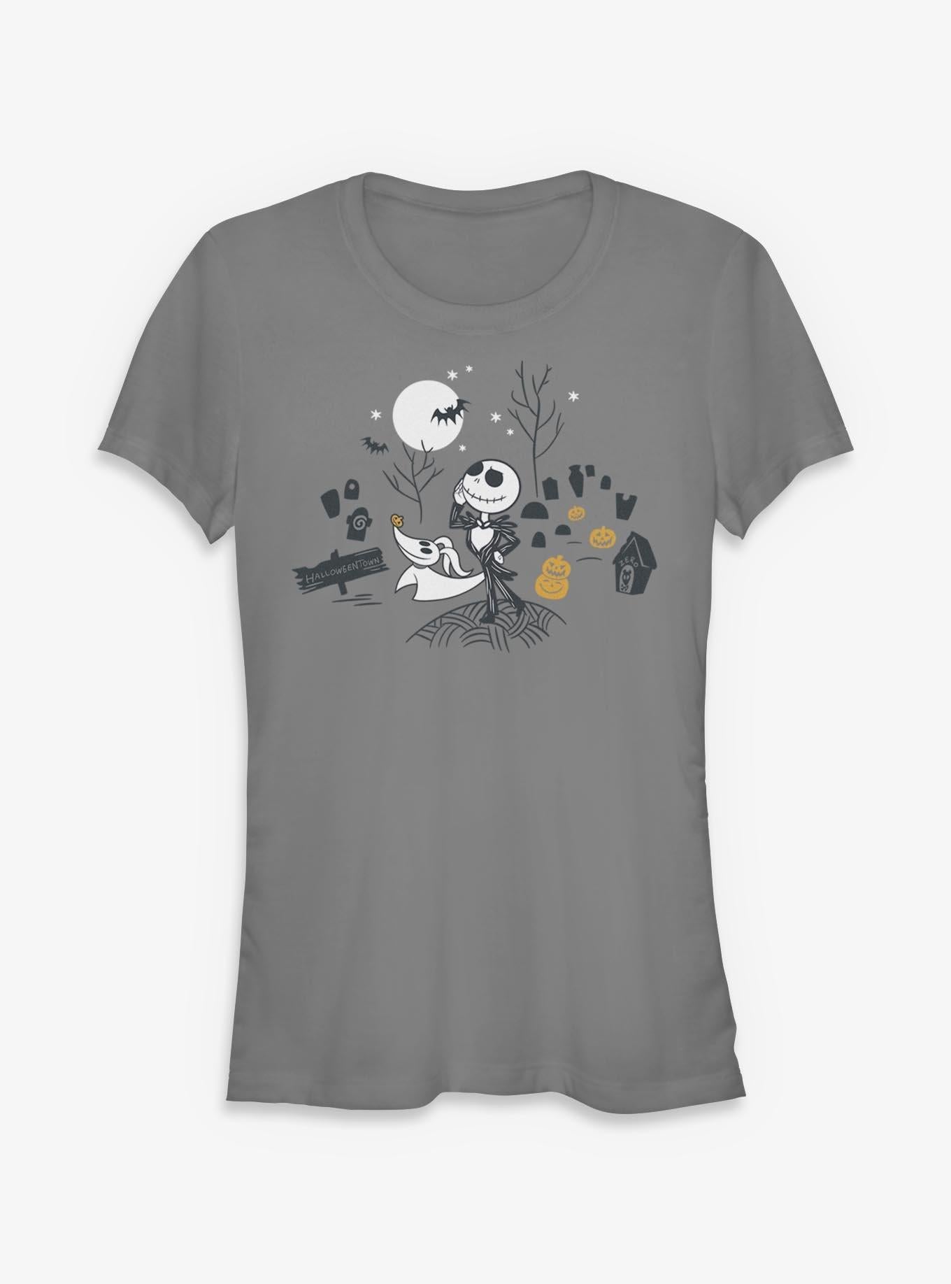 Disney The Nightmare Before Christmas Halloweentown Girls T-Shirt