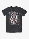 Disney The Nightmare Before Christmas Jack On Angel Statue Mineral Wash T-Shirt