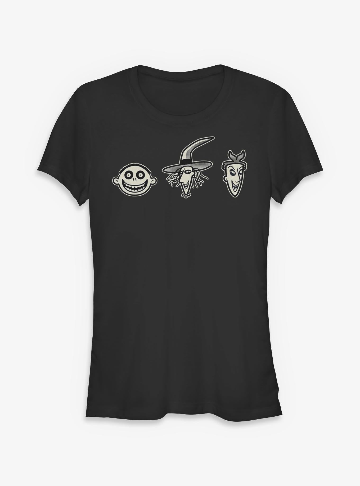 Disney The Nightmare Before Christmas Lock, Shock & Barrel Girls T-Shirt