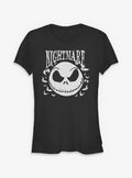 Disney The Nightmare Before Christmas Nightmare Jack Girls T-Shirt
