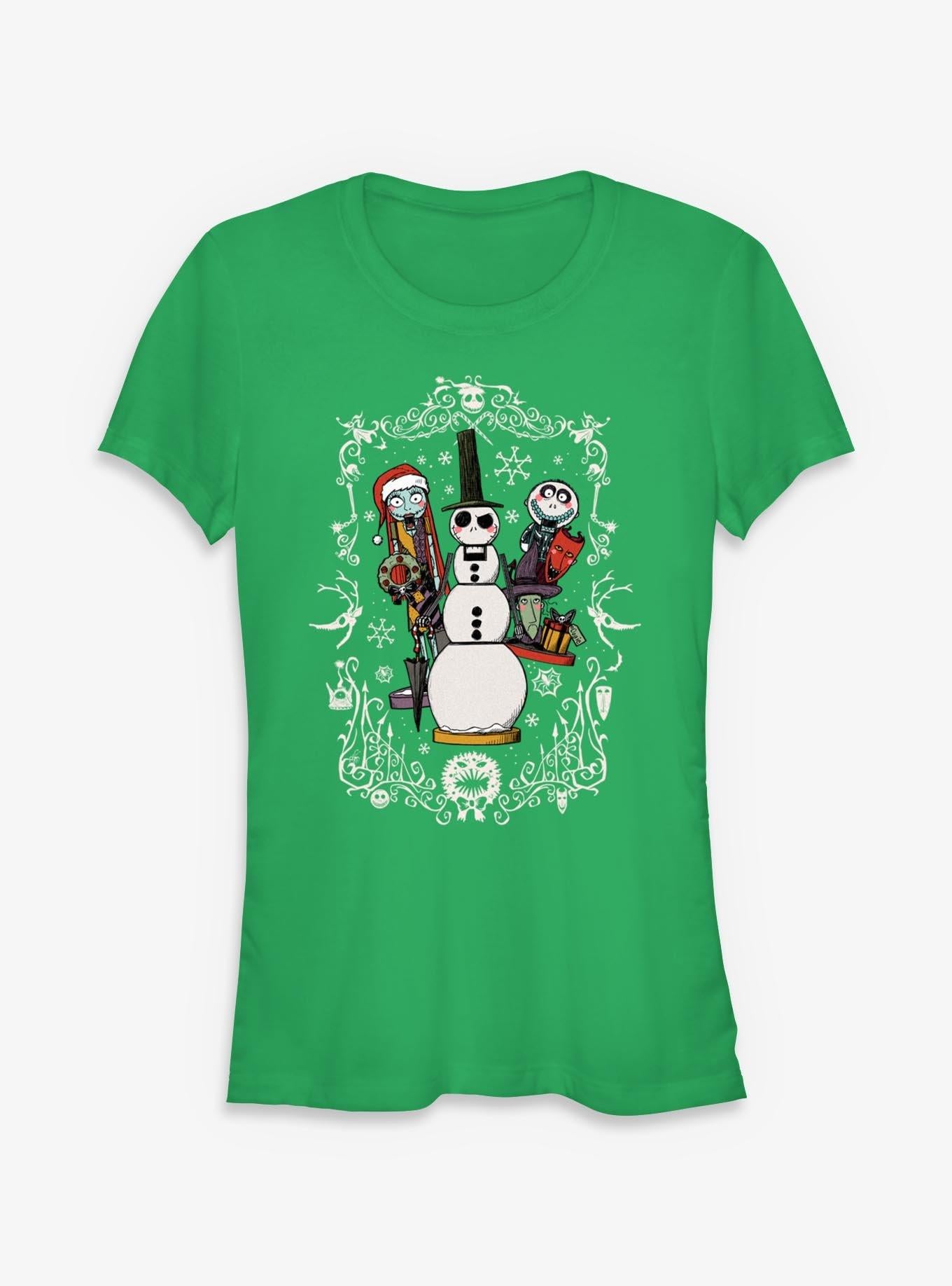Disney The Nightmare Before Christmas A Scary Christmas Girls T-Shirt