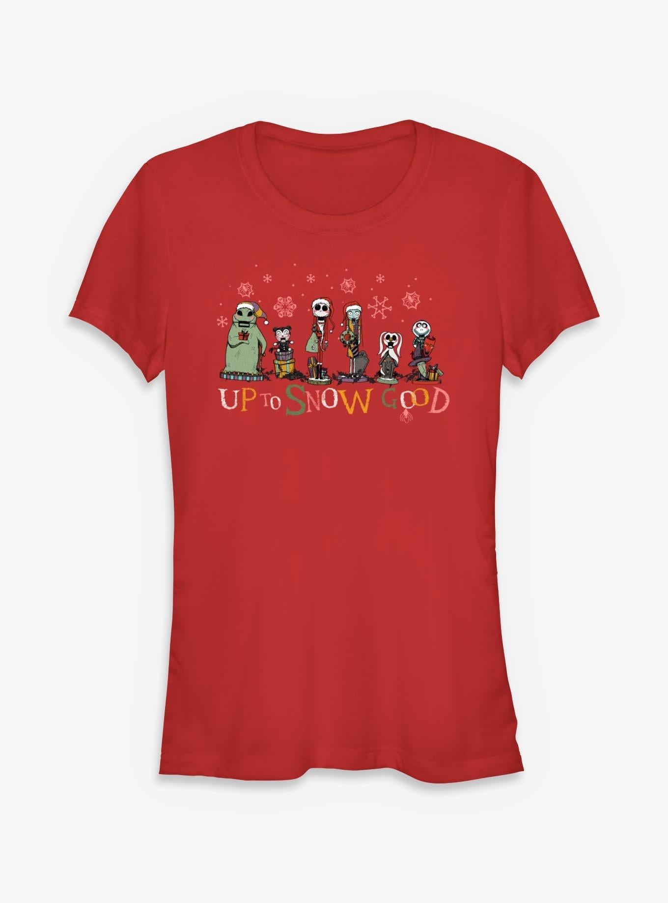 Disney The Nightmare Before Christmas Up To Snow Good Girls T-Shirt