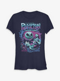 Disney The Nightmare Before Christmas Pumpkin King World Tour Girls T-Shirt T-Shirt | High-Quality Print | Top Pick For Fans
