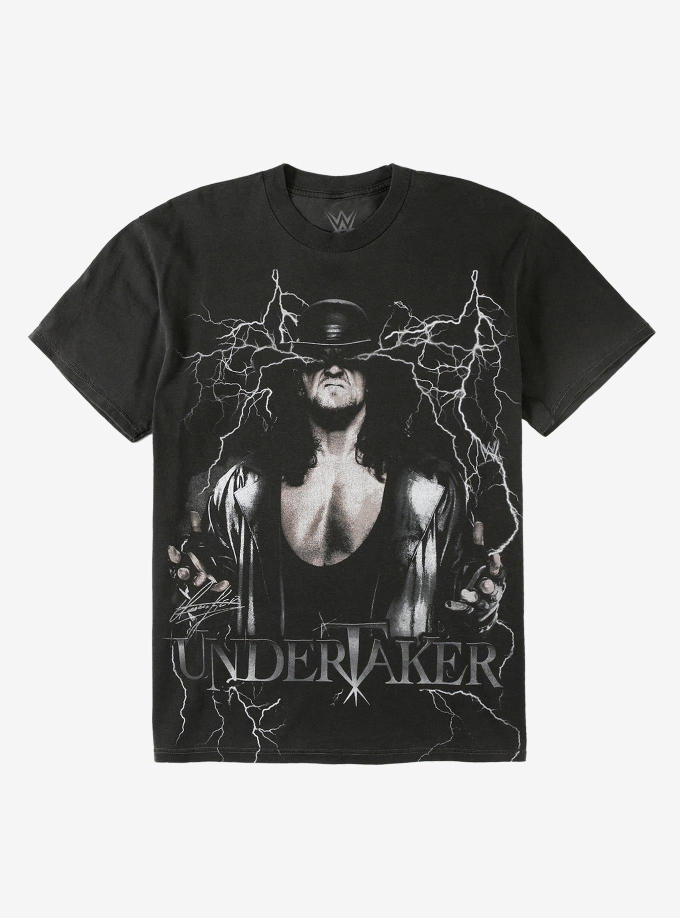Wwe Undertaker Lightning Bolts T Shirt