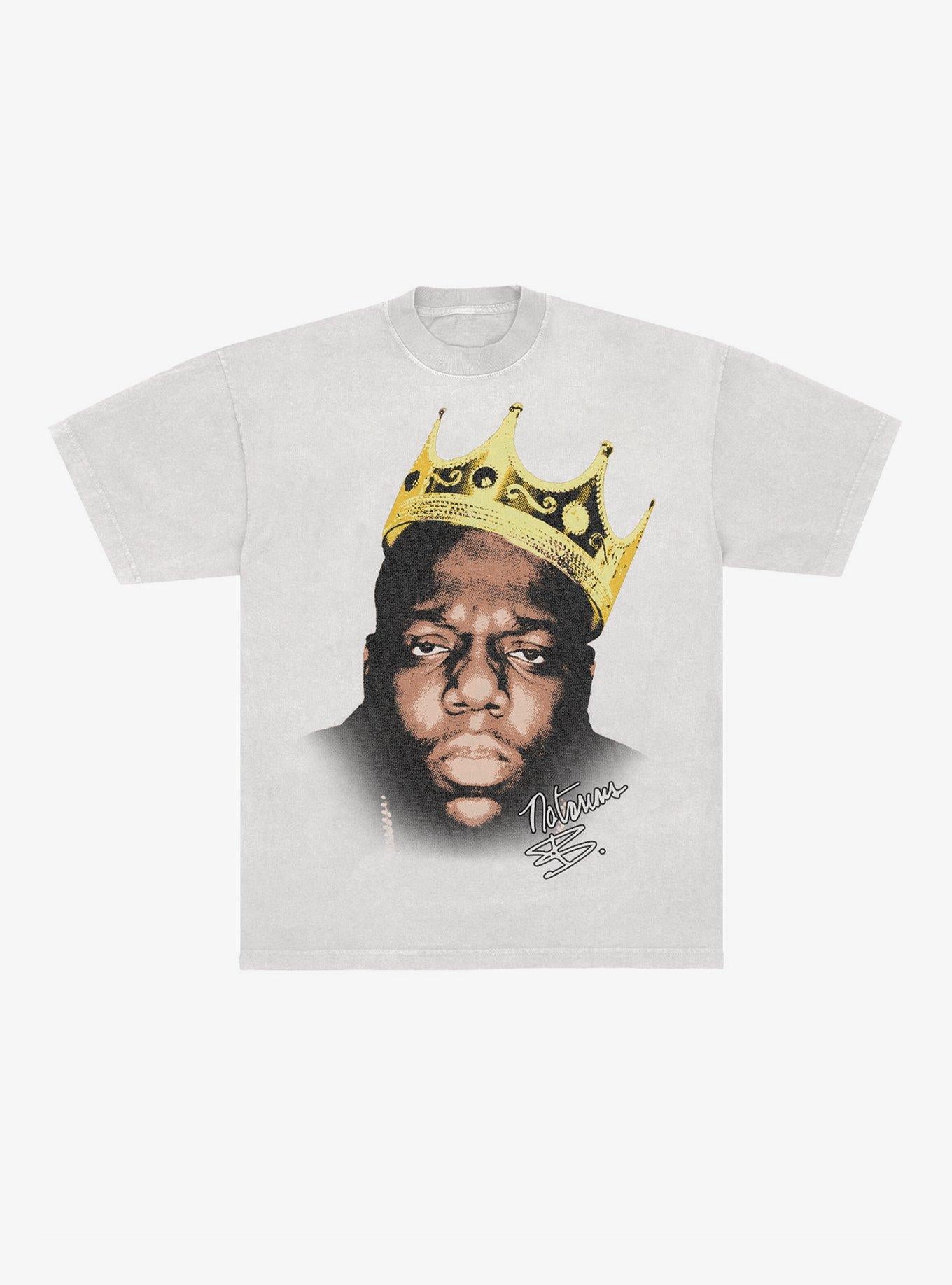 Notorious B I G Face Heavyweight T Shirt