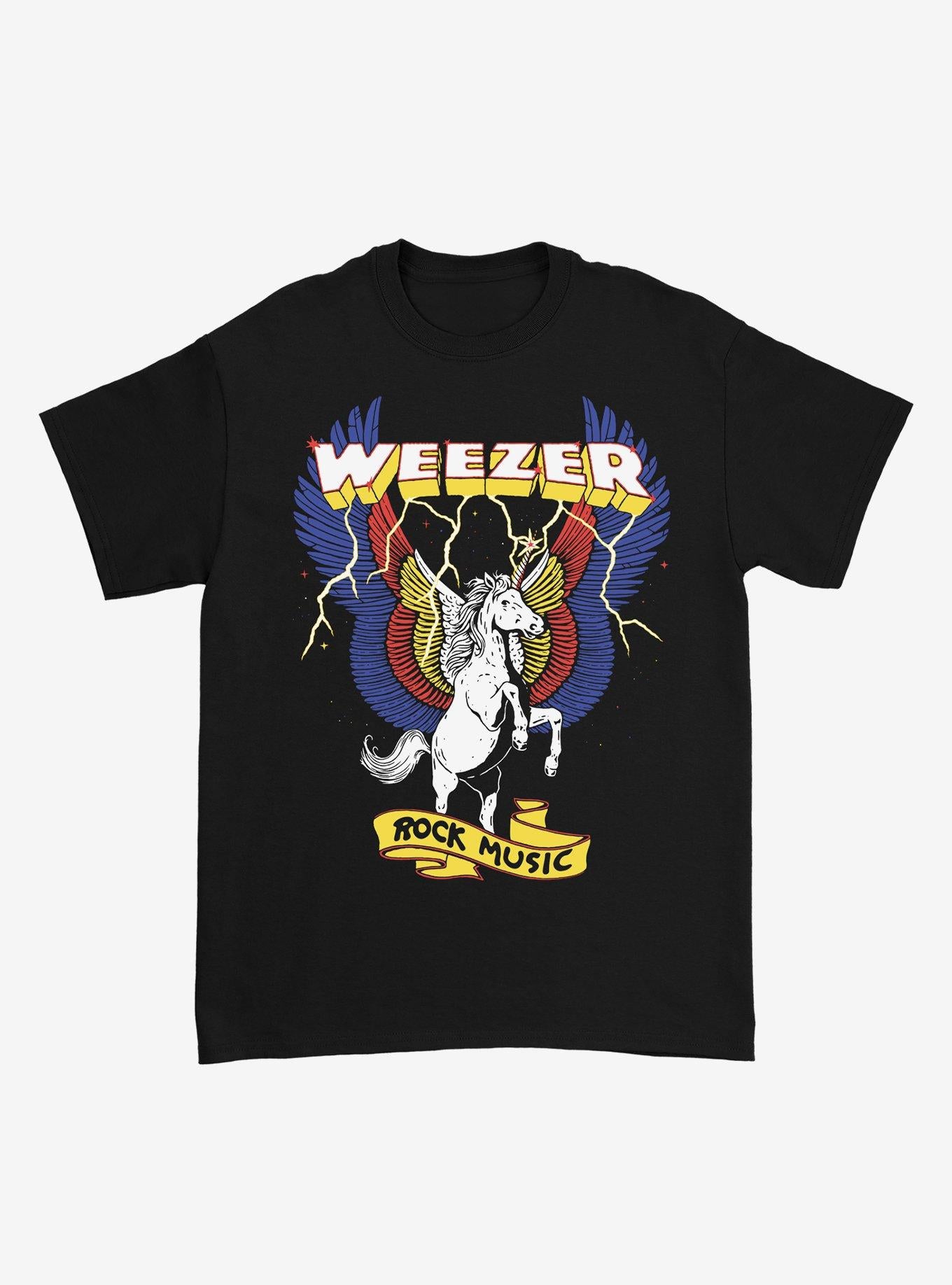 Weezer Rock Music Pegasus T Shirt